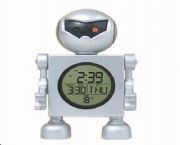 機(jī)器人來電閃時(shí)計(jì)萬年歷